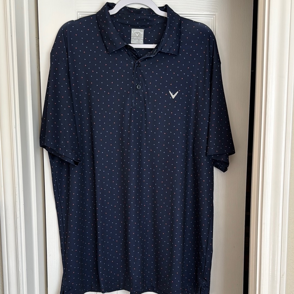 Callaway Opti Dry Men's Navy Polo Shirt